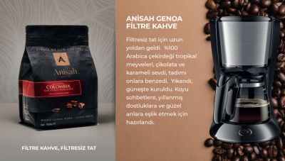 Colombia Genoa Filter Coffee 1000 Gram - 2