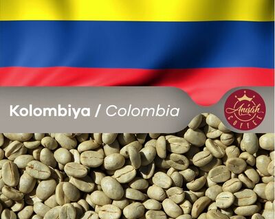 Kolombiya Supremo Nitelikli Yeşil Kahve Çekirdek,1000 Gram - 1