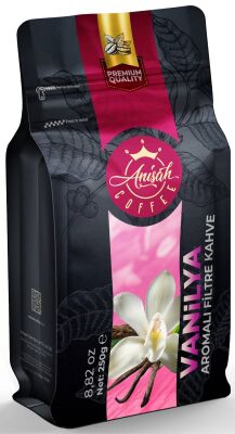 Vanilya Aromalı Filtre Kahve,250 Gram - 1